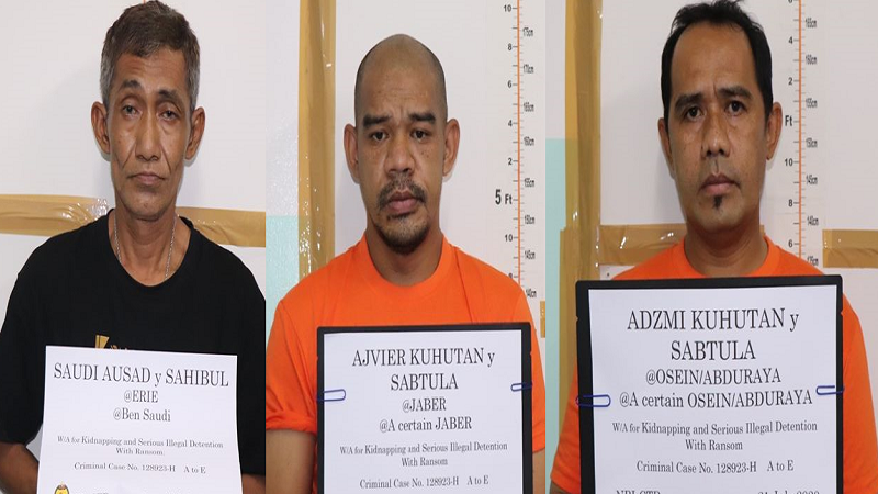 3 miyembro ng Abu Sayyaf Group naaresto sa serye ng operasyon ng NBI sa Taguig at Maynila