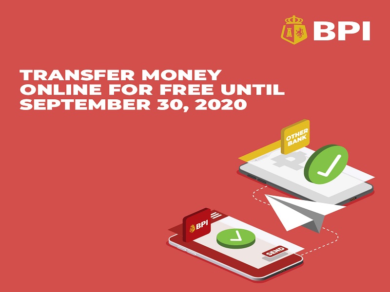 BPI hindi pa rin maniningil ng fee para sa online money transfer