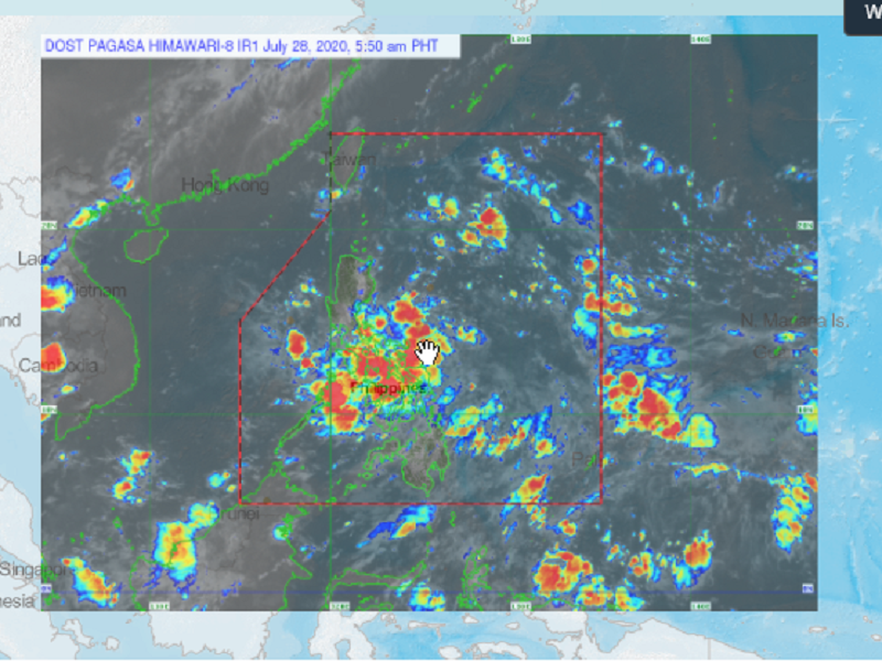 LPA binabantayan ng PAGASA sa Virac, Catanduanes; magpapaulan sa malaking bahagi ng bansa