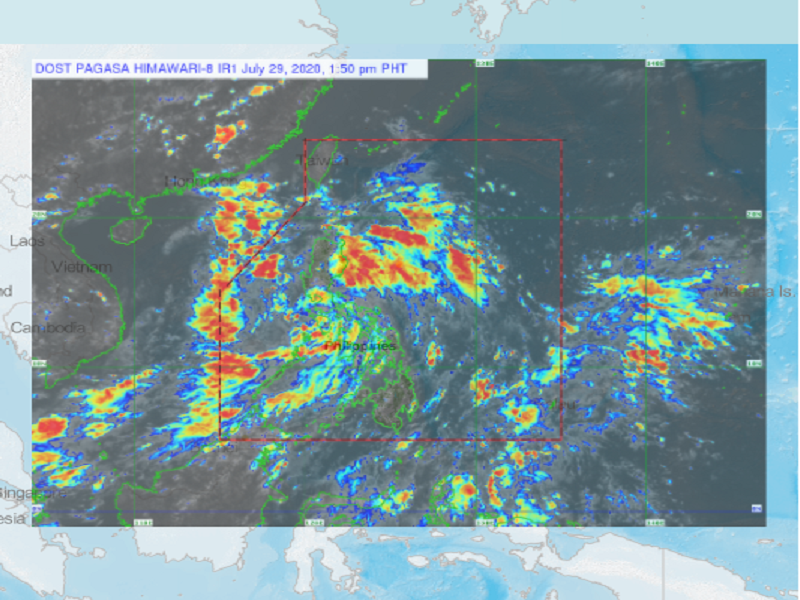 Metro Manila, mga kalapit na lalawigan uulanin dahil sa LPA