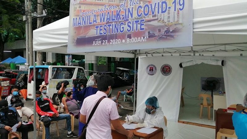 TINGNAN: Mass testing sa Maynila tuloy ngayong holiday