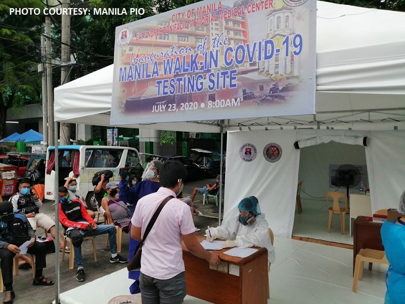 TINGNAN: Mass testing sa Maynila tuloy ngayong holiday