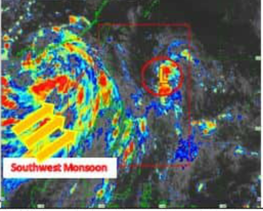 Bagyo sa labas ng bansa at LPA sa Cagayan nagpapalakas sa Habagat ayon sa PAGASA