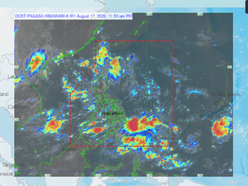 Signal #1 agad itataas sa ilang lalawigan sa Northern Luzon sa sandaling maging bagyo na ang LPA sa Cagayan