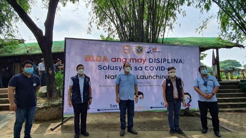 LOOK: “BIDA ang may disiplina” campaign inilunsad ng DOH sa Marikina