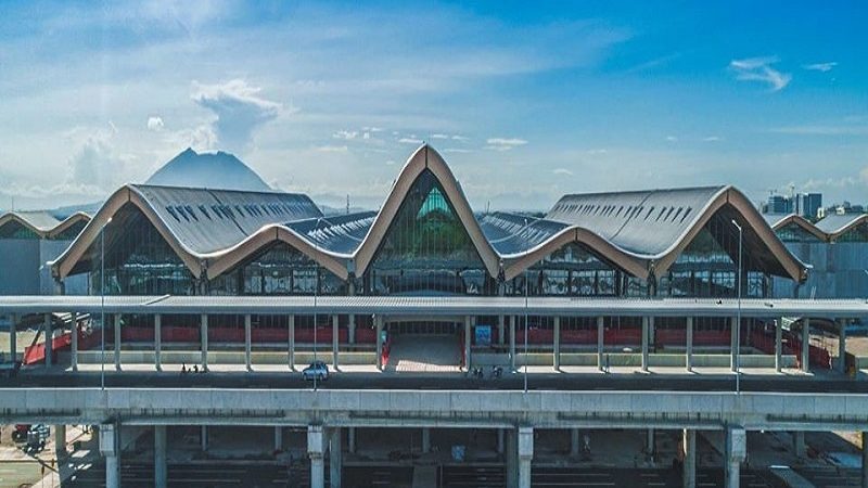 LOOK: Bagong Passenger Terminal Bldg. sa Clark malapit nang makumpleto