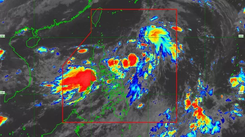 LPA sa Aurora isa nang ganap na bagyo, pinangalanang ‘Enteng’ ng PAGASA