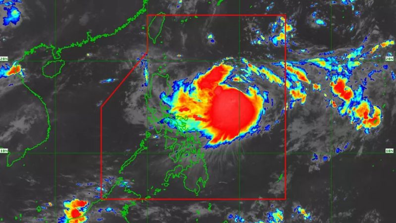 Bagyong Julian isa nang severe tropical storm ayon sa PAGASA