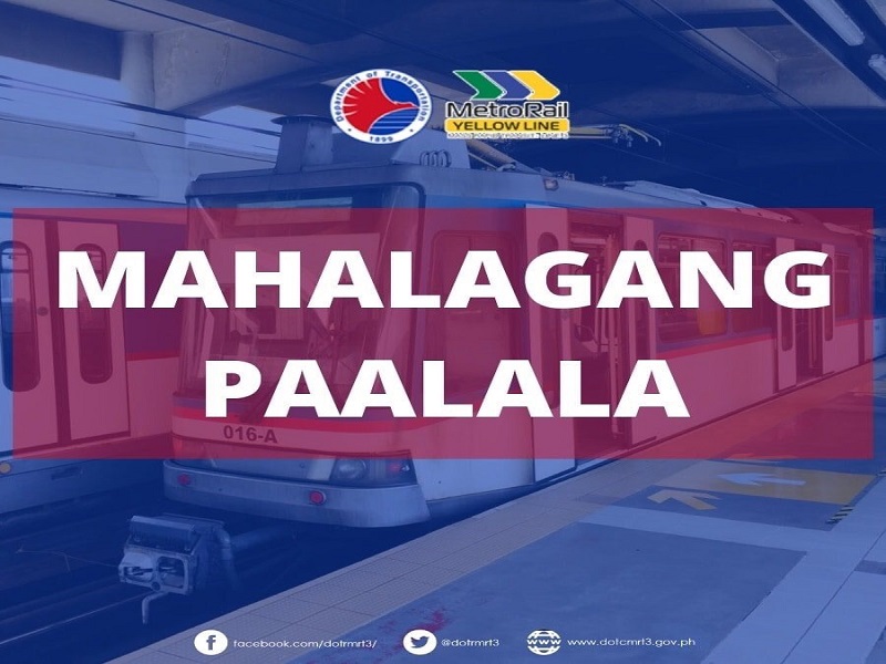 MRT-3 balik-operasyon na din simula bukas, Aug. 19