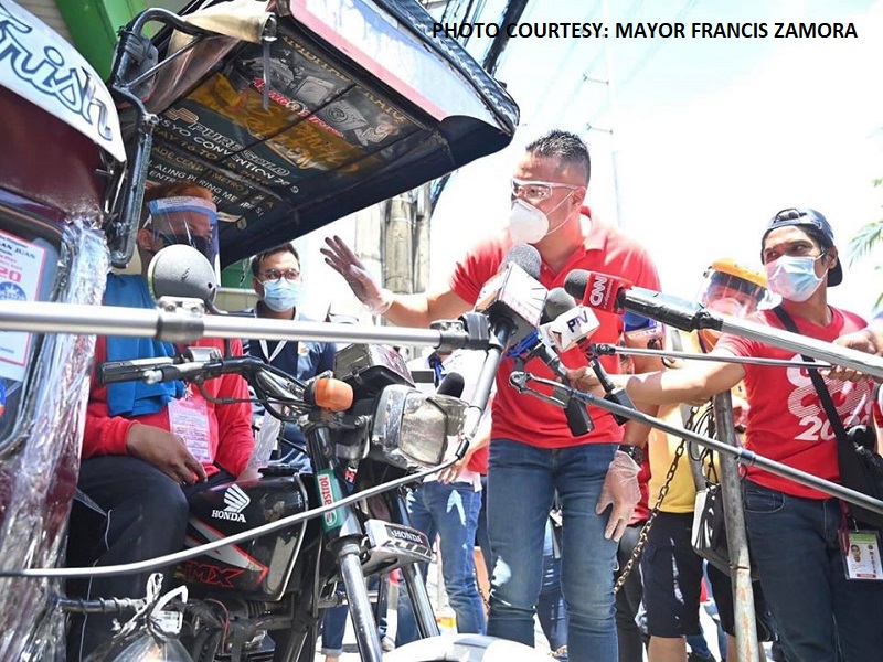 Tricycle papayagang bumiyahe sa San Juan City