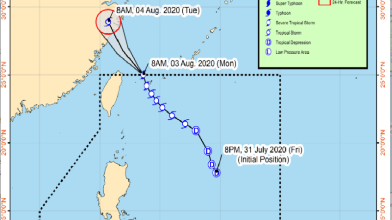 Severe Tropical Storm Dindo nakalabas na ng bansa ayon sa PAGASA