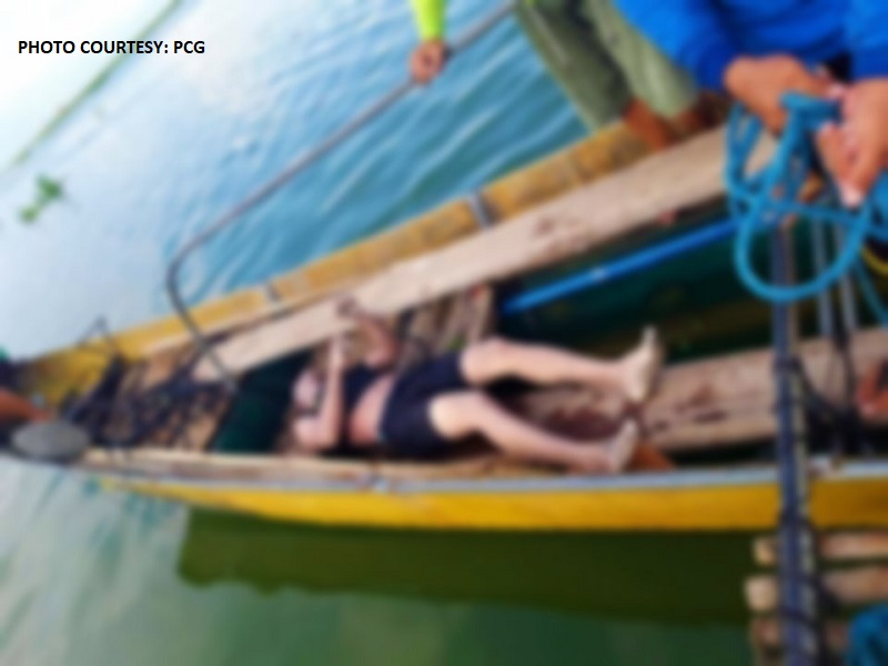 Bangkay ng lalaking lulan ng tumaob na bangka sa Cardona, Rizal natagpuan na