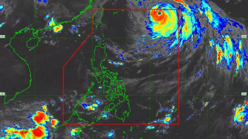 Typhoon Kristine bahagyang humina; lalabas na ng bansa mamayang gabi