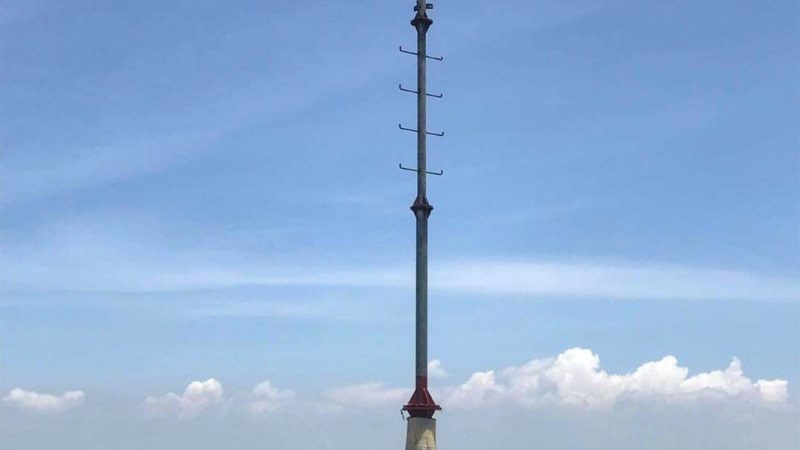 LOOK: Restoration ng light house sa Bulacan natapos na ng Coast Guard