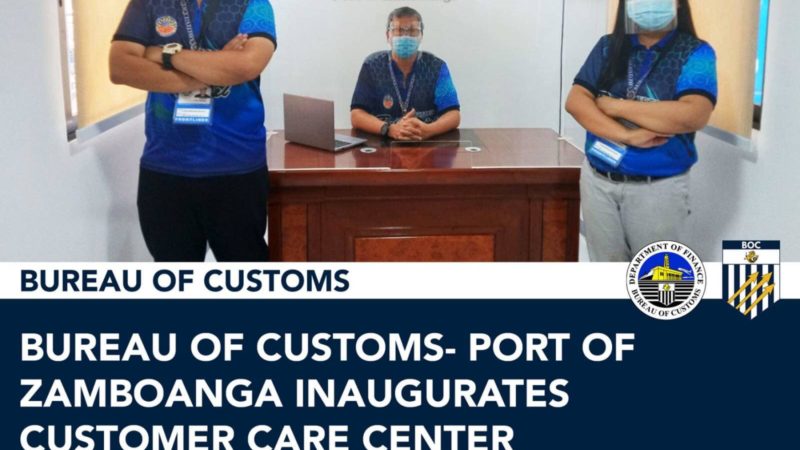 Customs, nakapagtayo na ng pitong One-Stop Customer Care Centers sa iba’t ibang pantalan sa bansa
