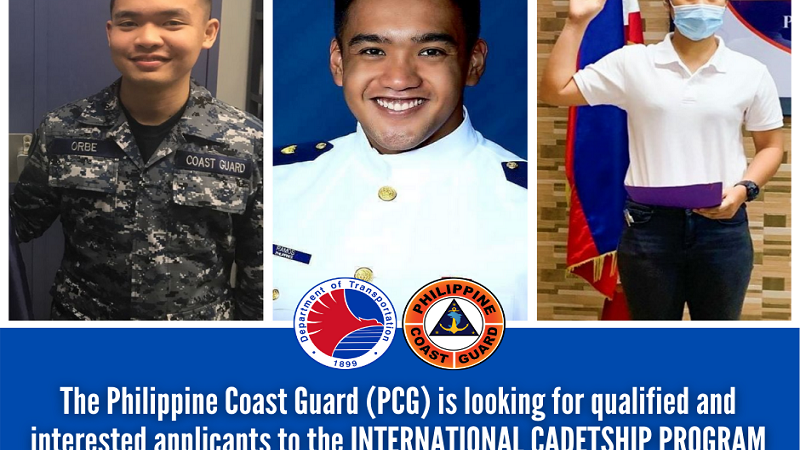 Coast Guard naghahanap ng kwalipikadong kadete para sa International Cadetship Program sa US Coast Guard Academy