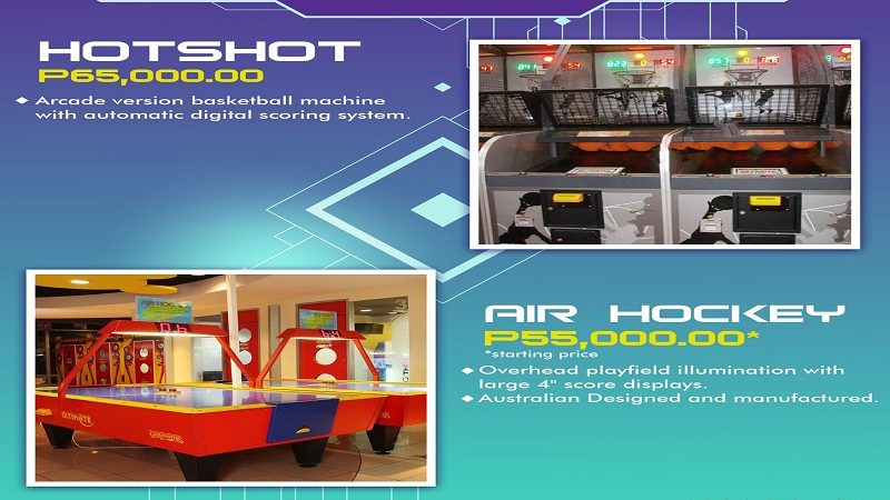 Timezone Philippines nagbebenta na ng arcade version basketball machine at iba pang mga gamit