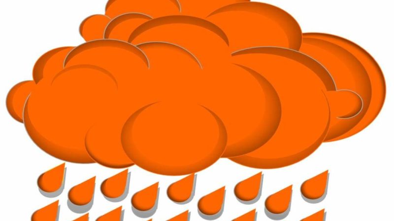 Orange rainfall warning nakataas sa maraming lalawigan sa Bicol