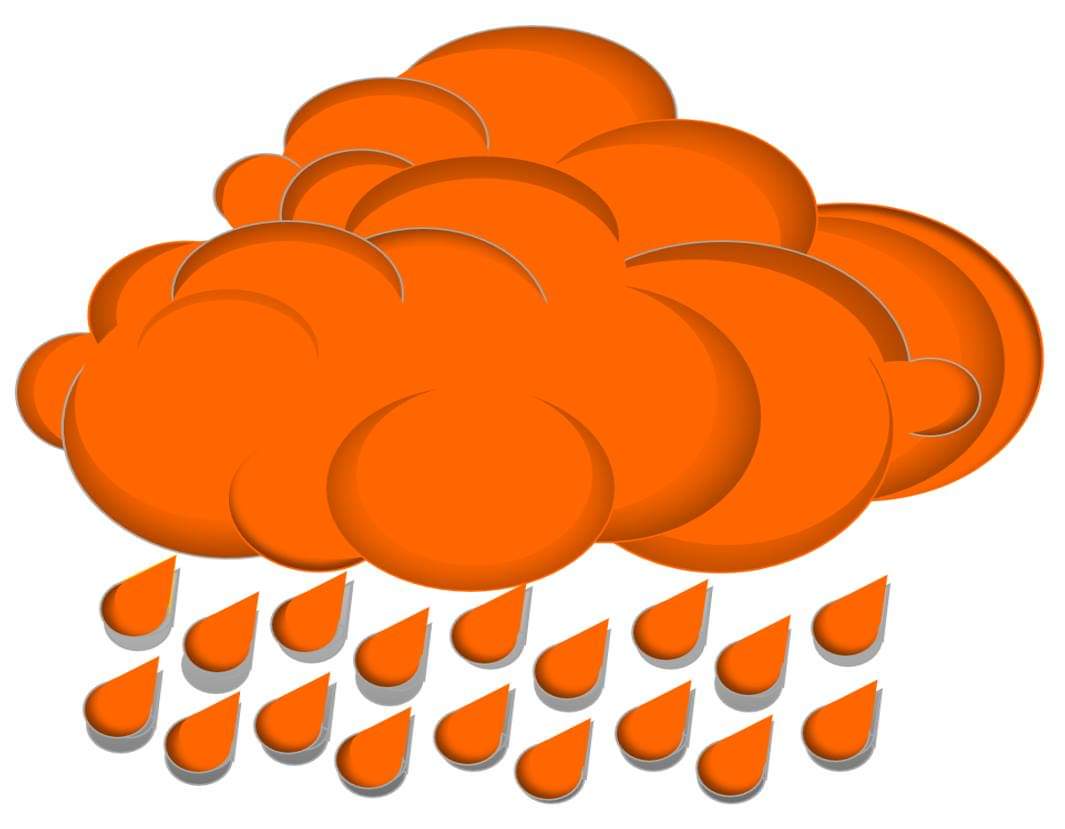 Orange rainfall warning nakataas sa maraming lalawigan sa Bicol