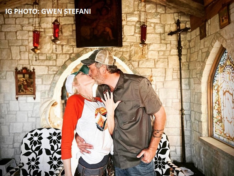 Gwen Stefani at Blake Shelton engaged na