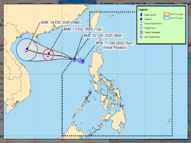 Bagyong Nika napanatili ang lakas; papalabas ng bansa ngayong araw