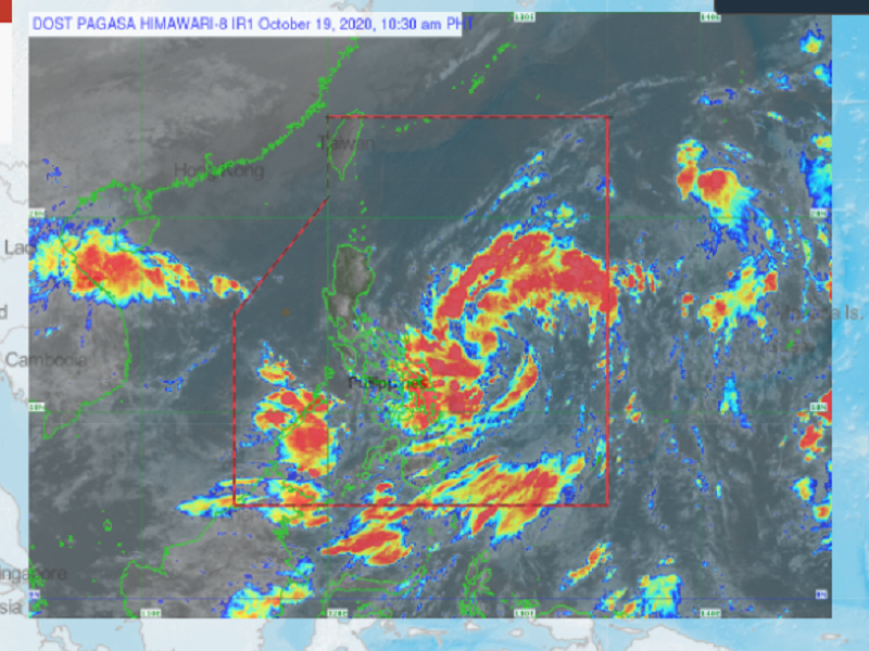 Tropical Depression Pepito bumilis pa; Signal No. 1 nakataas sa bahagi ng Aurora at Isabela