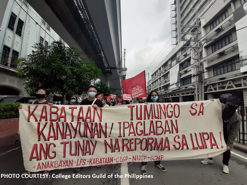 LOOK: Iba’t ibang grupo nagsagawa ng protesta sa Mendiola