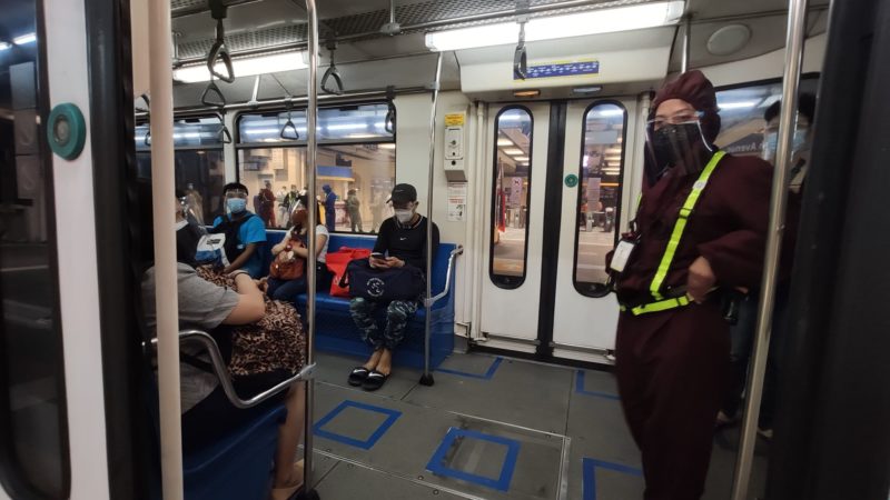 120 na train marshals itinalaga sa MRT-3