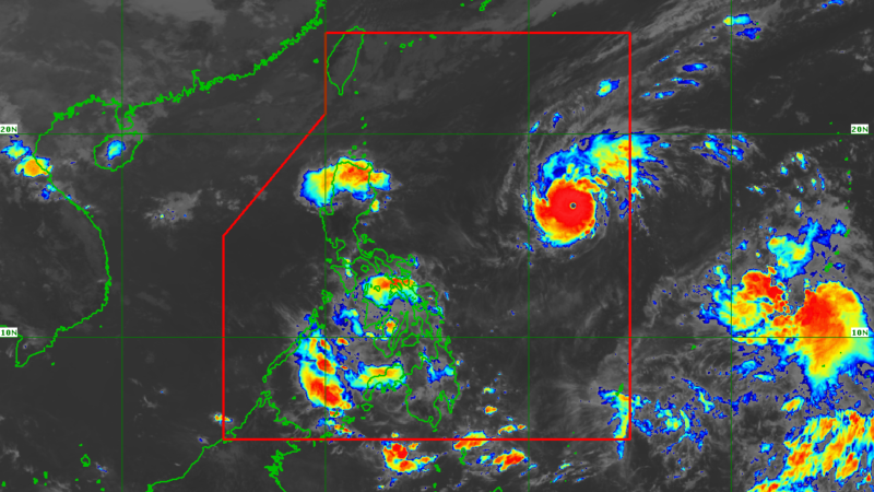 Bagyong Rolly lumakas pa; Signal Number 1 itataas sa ilang lalawigan sa Bicol Region ngayong araw