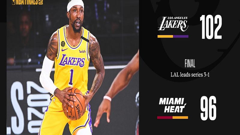 Lakers isang panalo na lang ang kailangan para mag-champion sa NBA