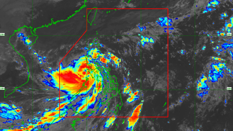 Typhoon Quinta nasa Mindoro Strait na; mga lugar na nakasailalim sa TCWS nabawasan na