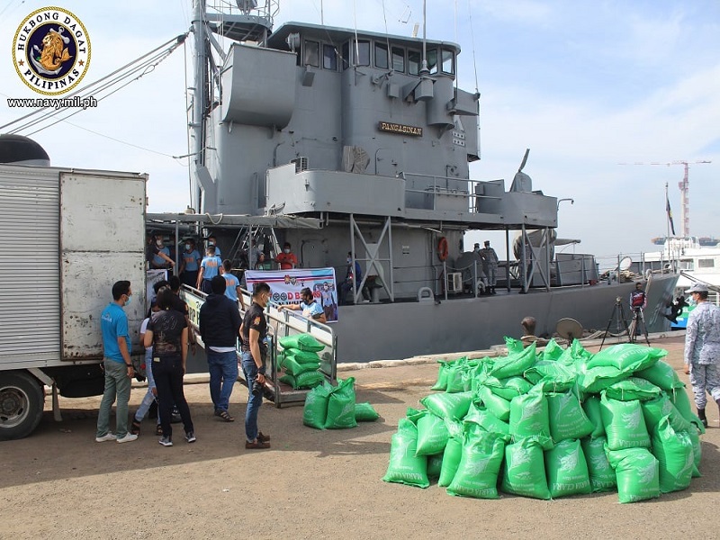 BRP Pangasinan ng PH Navy maghahatid ng relief goods sa Bicol Region