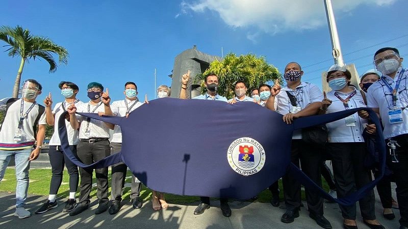 Target ng Manila City LGU na makapamahagi ng isang milyong libreng face masks sa mga residente naabot na