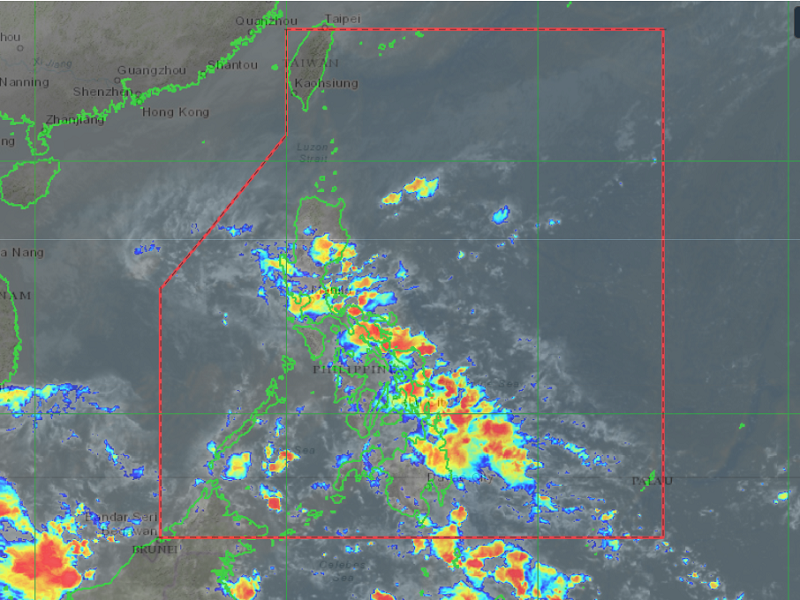 LPA na binabantayan ng PAGASA nalusaw na; Tail-End of a Frontal System at Easterlies magpapaulan sa bansa