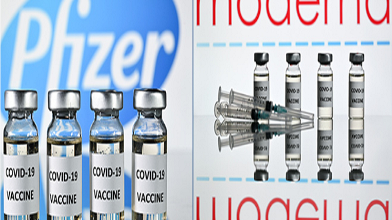 COVID-19 vaccines ng Pfizer at Moderna malapit nang maipamahagi sa US