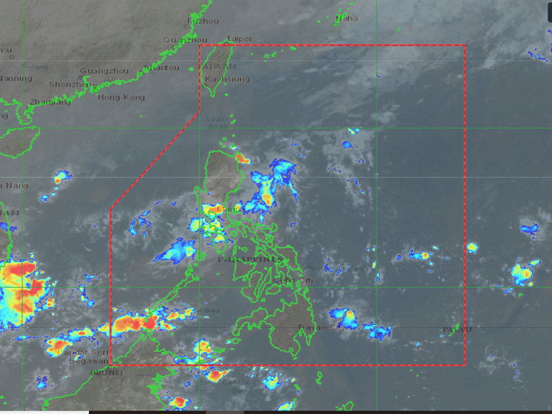 LPA nasa bahagi na Batangas; patuloy na magpapaulan sa malaking bahagi ng Luzon