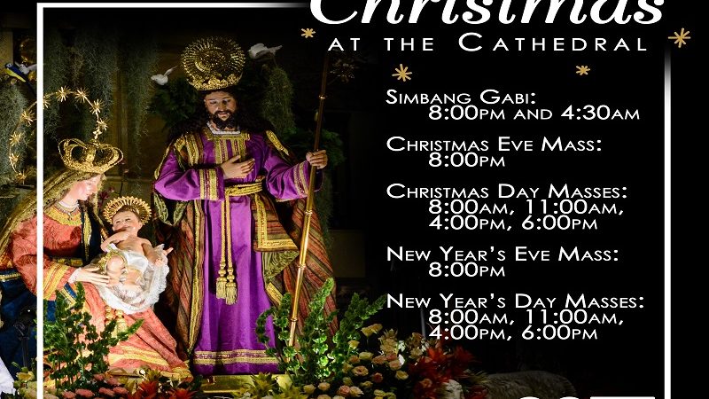 TINGNAN: Manila Cathedral inilatag na ang schedule ng aktibidad para sa Christmas season