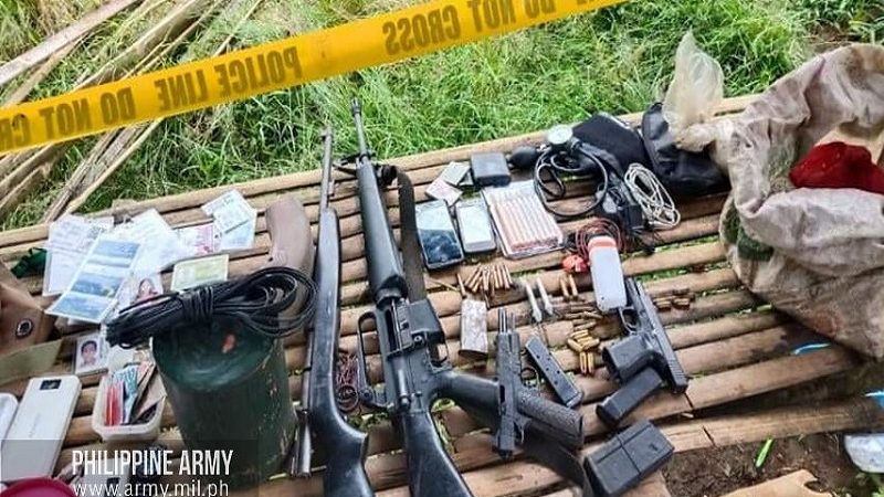 NPA leader, apat na tauhan nasawi sa engkwentro sa South Cotabato