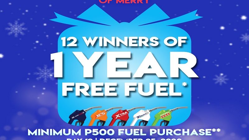 12 motorista maswerteng mananalo ng libreng one-year supply ng fuel mula Petron