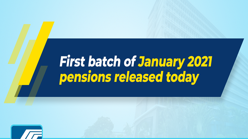 SSS pensioners maagang natanggap ang kanilang January 2021 pensions