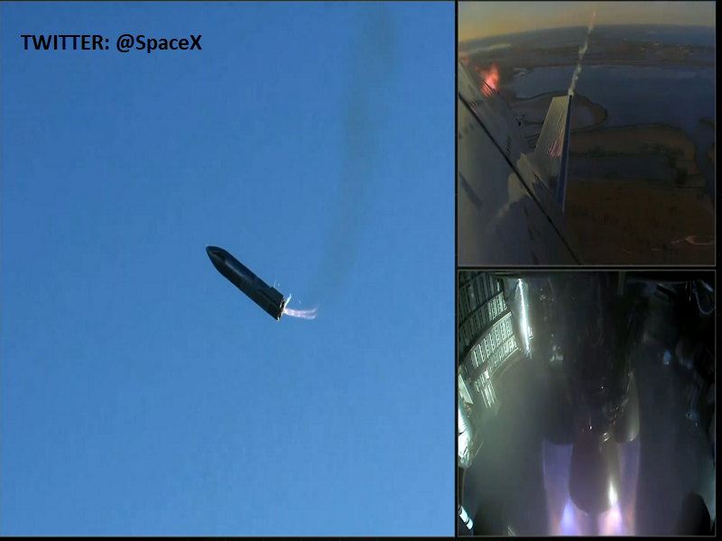 Starship rocket ng SpaceX, sumabog matapos ang test flight