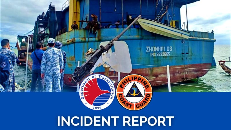 Ilegal na Chinese dredger type vessel namataan ng Coast Guard sa Bataan