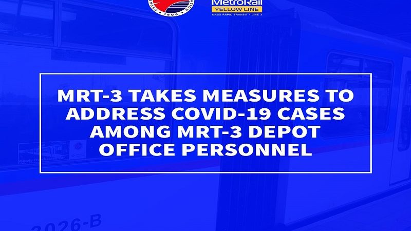 36 depot personnel ng MRT-3 nagpositibo sa COVID-19