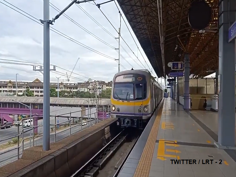 Simulation test isinagawa sa LRT-2 bilang paghahanda sa pagbabalik ng full line operations