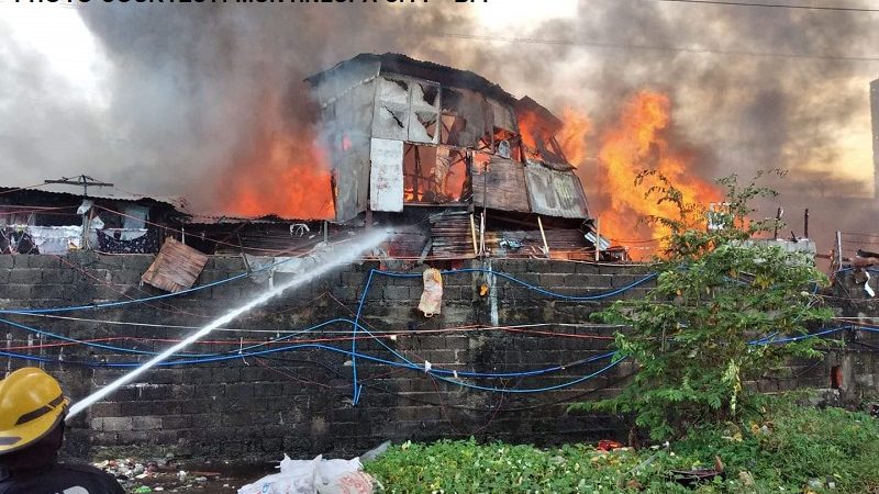 450 na pamilya nawalan ng tirahan sa sunog sa Muntinlupa