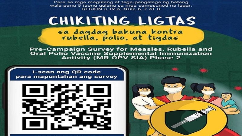 Bakuna vs tigdas, polio handa na para sa milyong mga bata sa Region 4-A