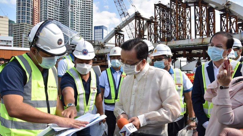 Matatapos na sa Setyembre 2021 ang konstruksyon ng Binondo Intramuros Bridge