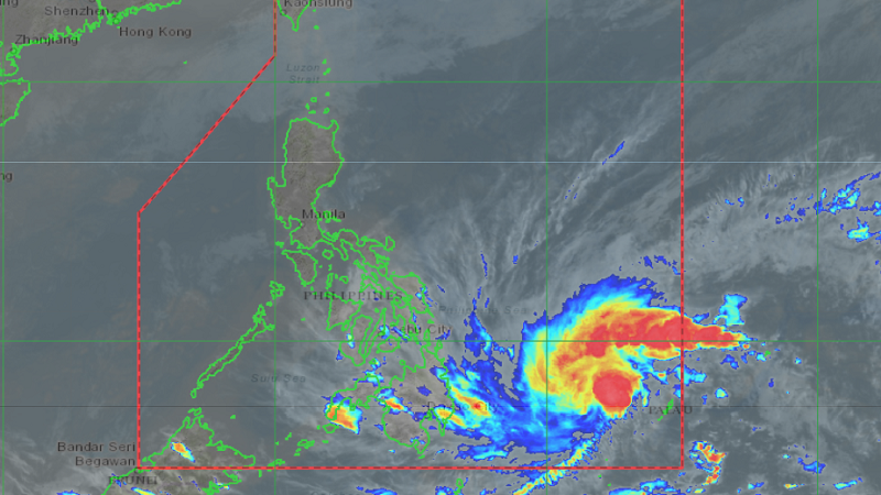 Bagyong Auring bahagya pang lumakas – PAGASA