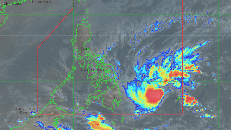 Bagyong Auring lumakas pa isa nang tropical storm ayon sa PAGASA; Calabarzon maaapektuhan simula sa weekend