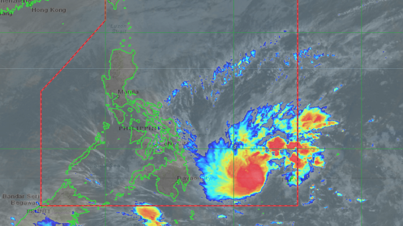 Bagyong Auring lalakas pa, magiging Tropical Storm sa susunod na 24 na oras